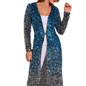 Alexia Admor Sequin Ombre Duster